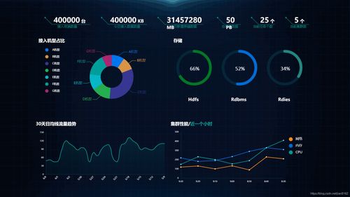 Web页面大数据可视化大屏展示案例分享 赋能联网信息服务